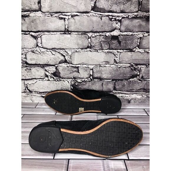 Tsubo Black Suede Leather Cap Toe Casual Loafers Flats Shoes Women’s 6M US/37EU - Picture 12 of 16
